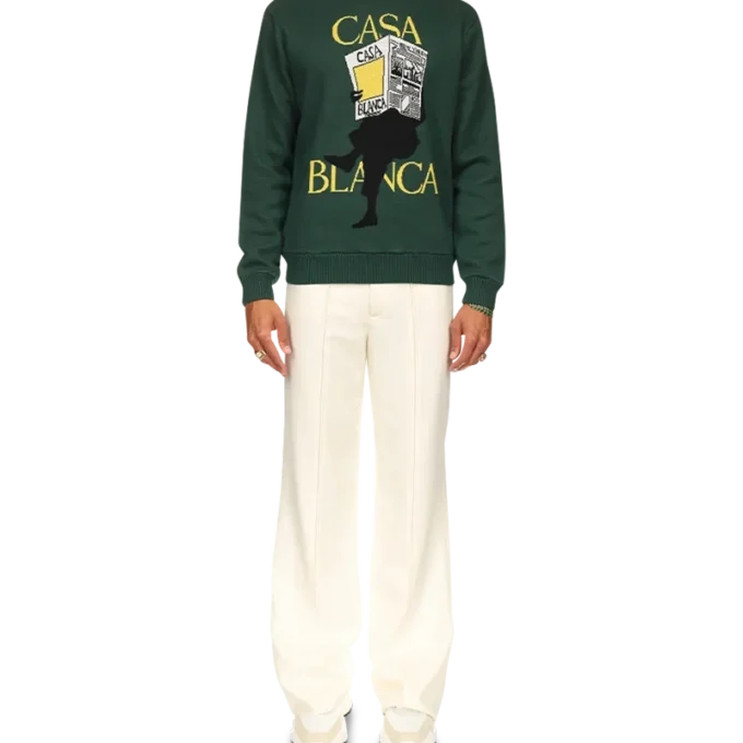 Maglione intarsiato Casa Times