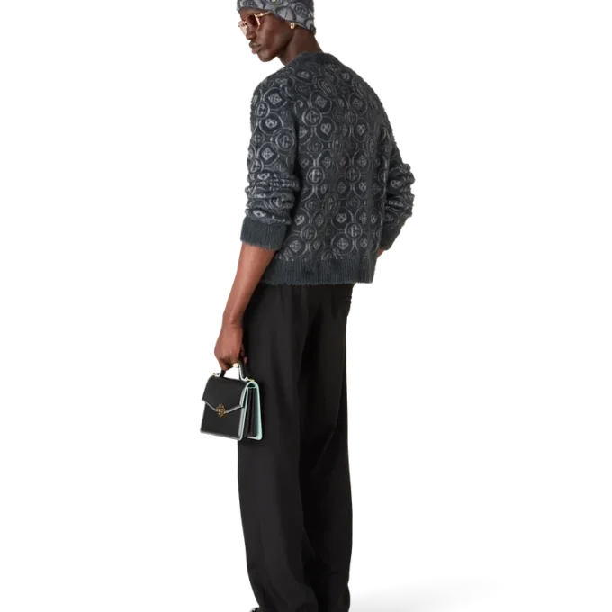 Maglione Monogramma Morbido