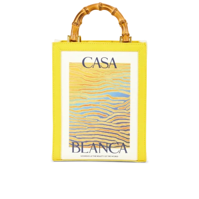 Mini borsa tote in tela Jour Dange