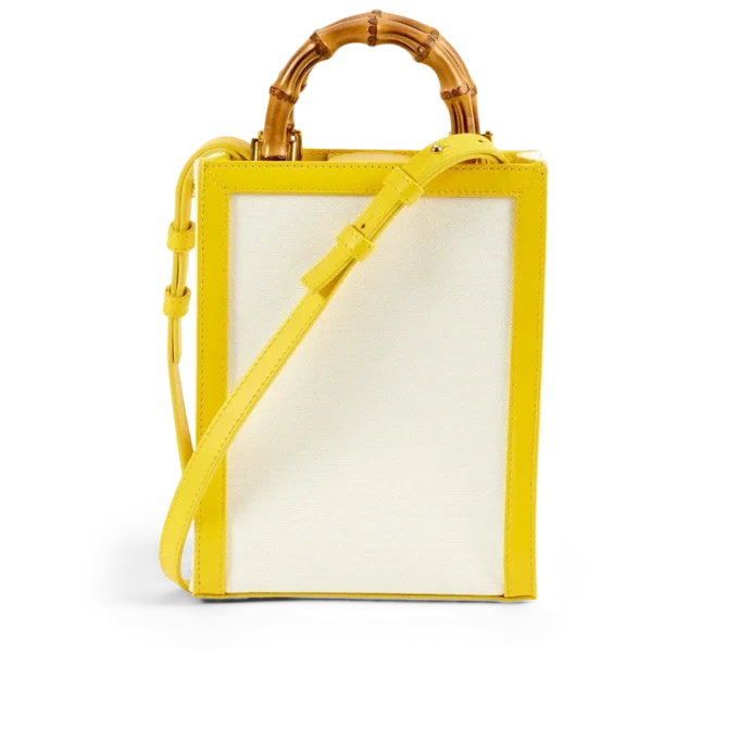 Mini borsa tote in tela Jour Dange