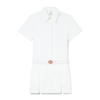 Miniabito da tennis plissettato