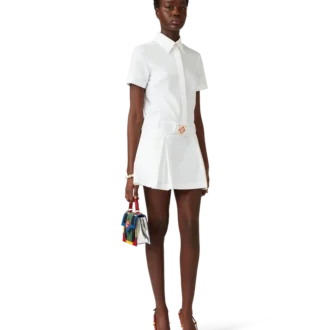 Miniabito da tennis plissettato