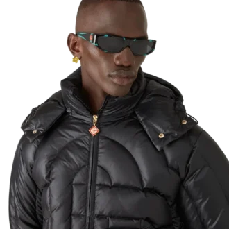 Occhiali da sole sportivi neri e menta