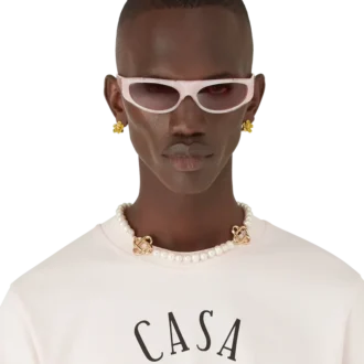 Occhiali da sole sportivi rosa