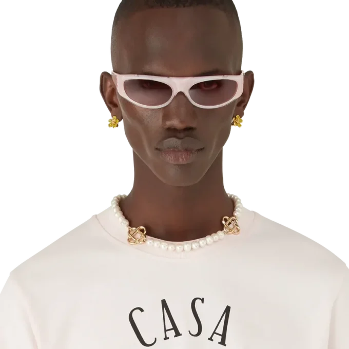 Occhiali da sole sportivi rosa