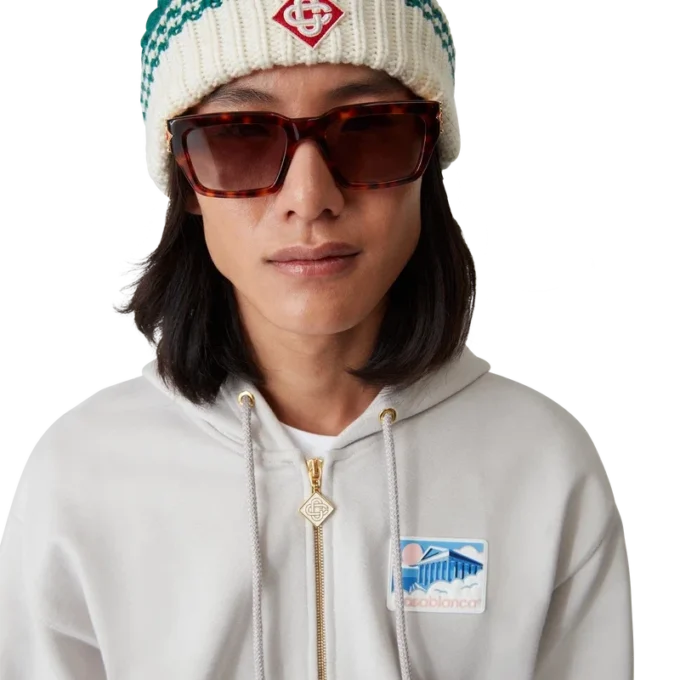 Occhiali da sole Tortoiseshell Square Metope