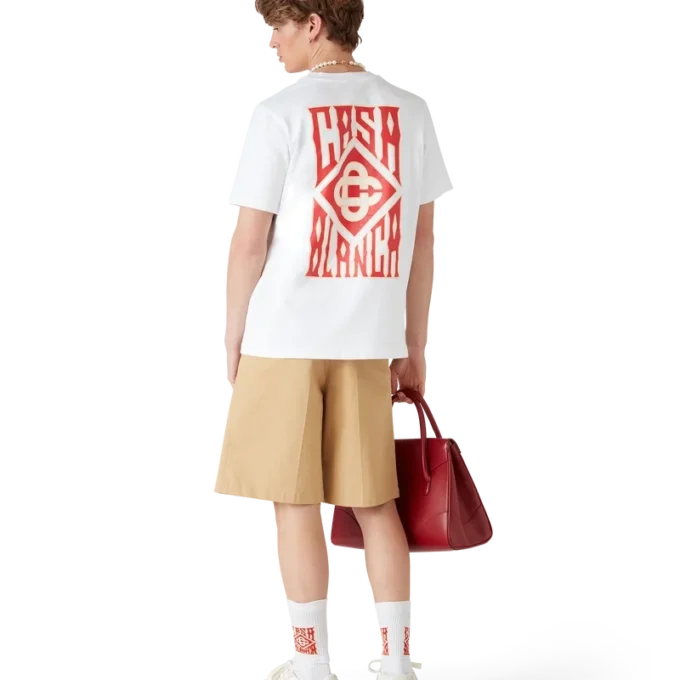 Pantaloncini a pieghe in cotone Pantaloncini a pieghe in cotone