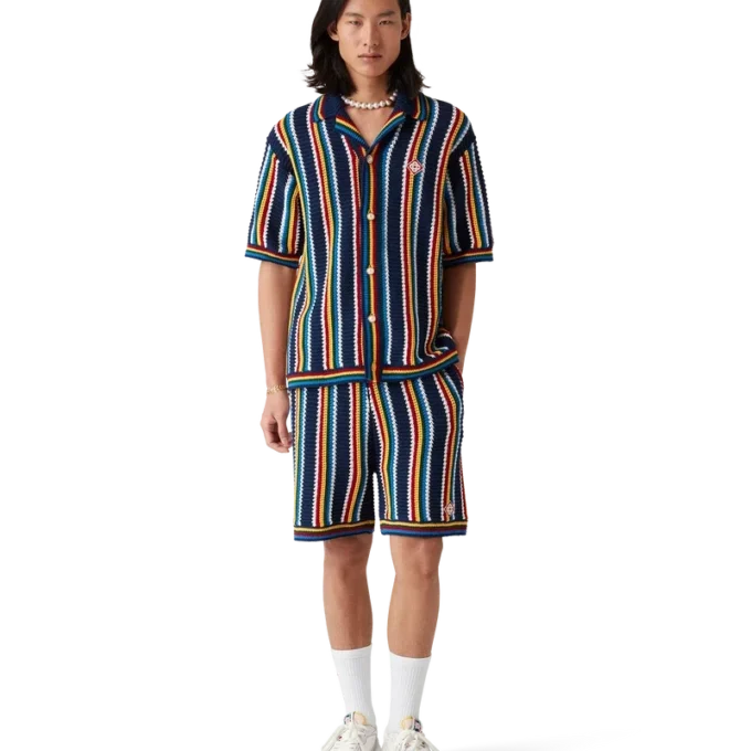 Pantaloncini a righe all’uncinetto Pantaloncini a righe all’uncinetto