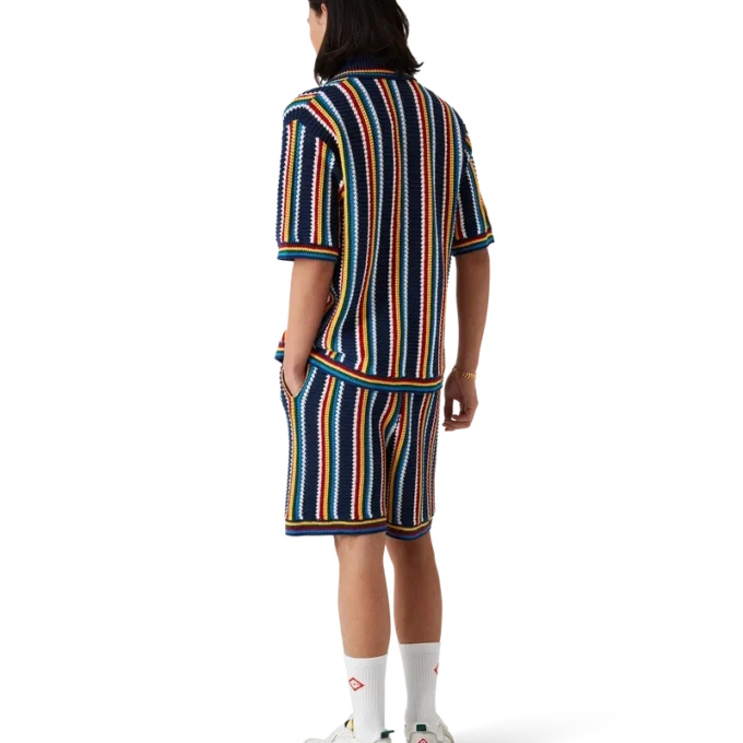 Pantaloncini a righe all’uncinetto Pantaloncini a righe all’uncinetto