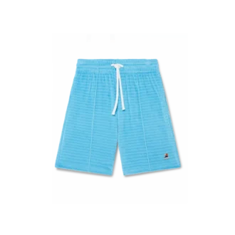 Pantaloncini a righe in velluto