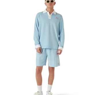 Pantaloncini a righe in velluto