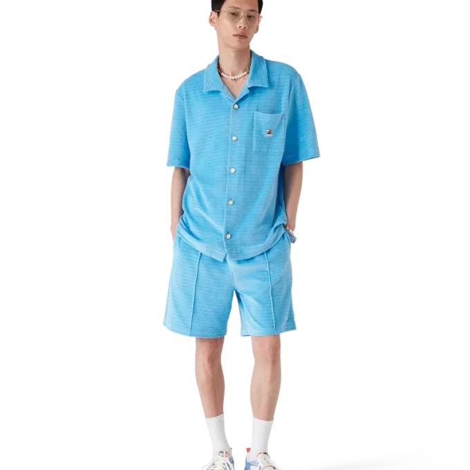 Pantaloncini a righe in velluto Pantaloncini a righe in velluto