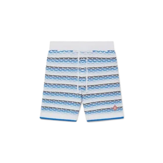 Pantaloncini con cuciture a punto teso