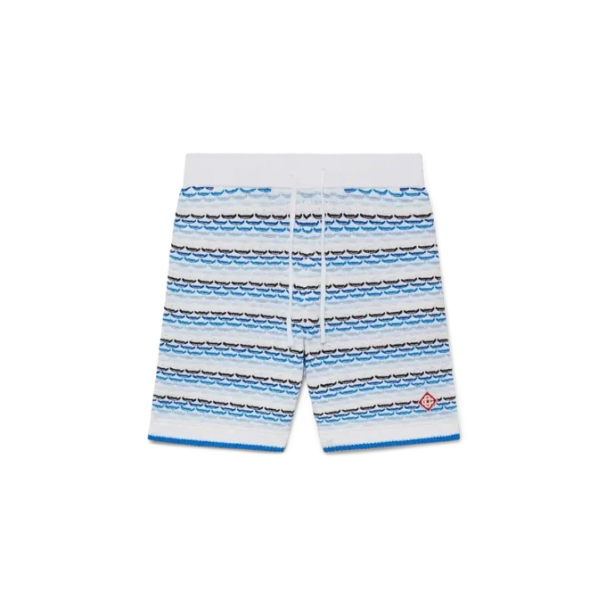 Pantaloncini con cuciture a punto teso