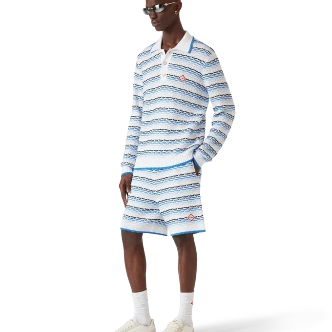 Pantaloncini con cuciture a punto teso