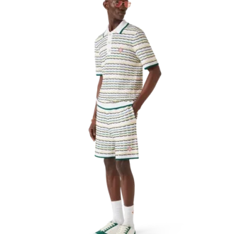 Pantaloncini con cuciture a punto teso