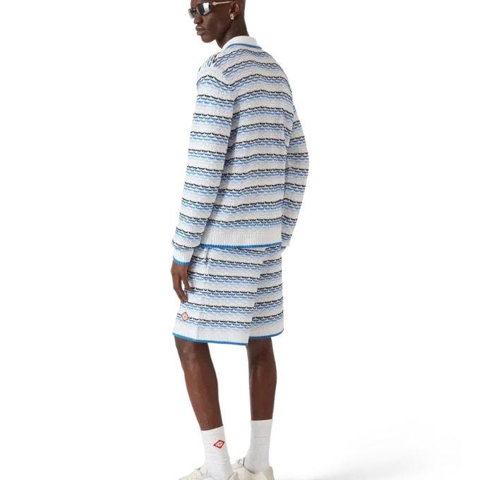 Pantaloncini con cuciture a punto teso