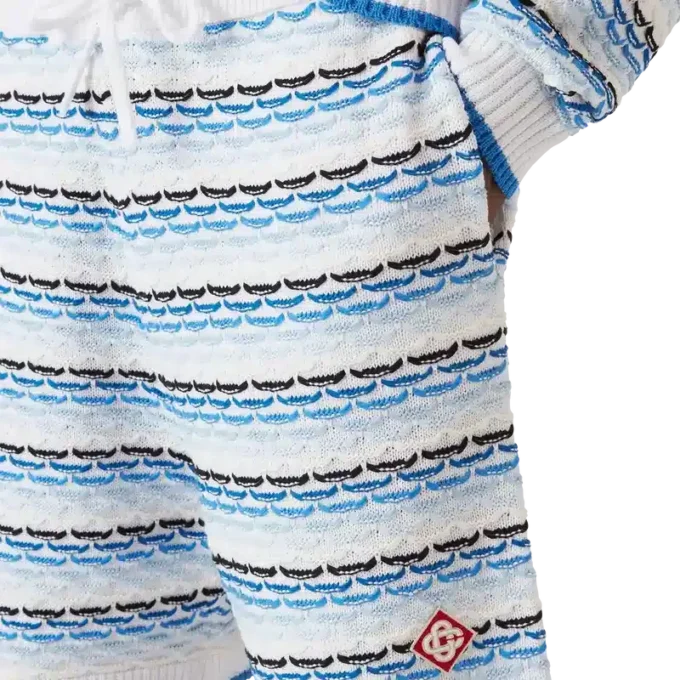 Pantaloncini con cuciture a punto teso