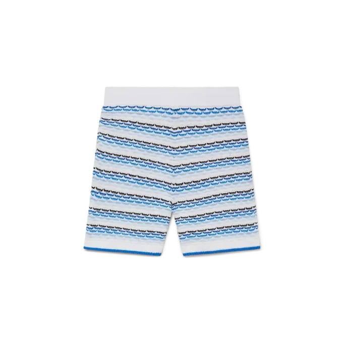 Pantaloncini con cuciture a punto teso