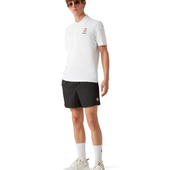 Pantaloncini da bagno in jacquard