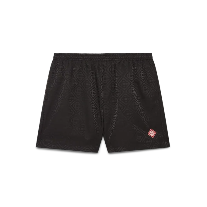 Pantaloncini da bagno in jacquard Monogram
