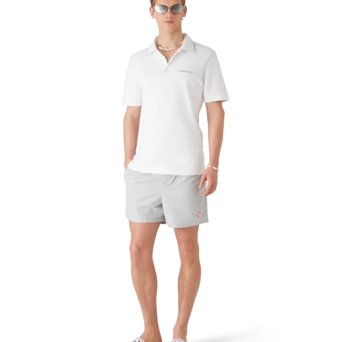 Pantaloncini da bagno in jacquard Monogram