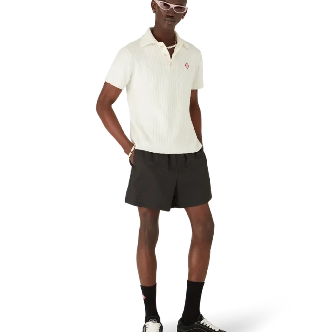 Pantaloncini da bagno in jacquard Monogram