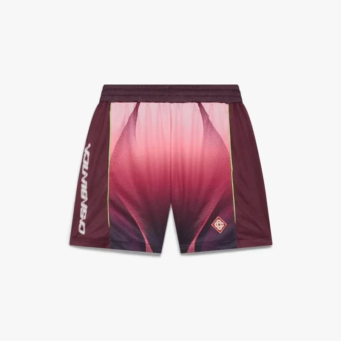 Pantaloncini da calcio con sfumatura melanzana