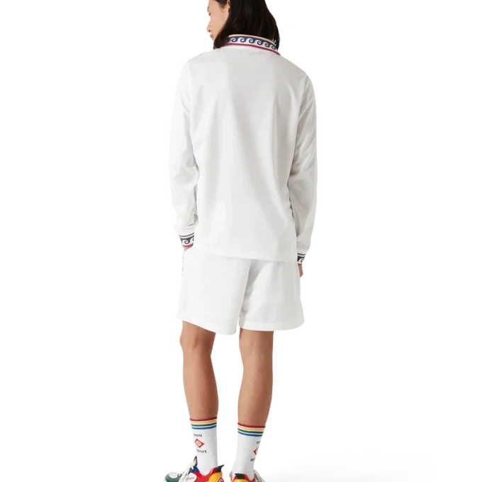 Pantaloncini da calcio in jacquard con monogramma