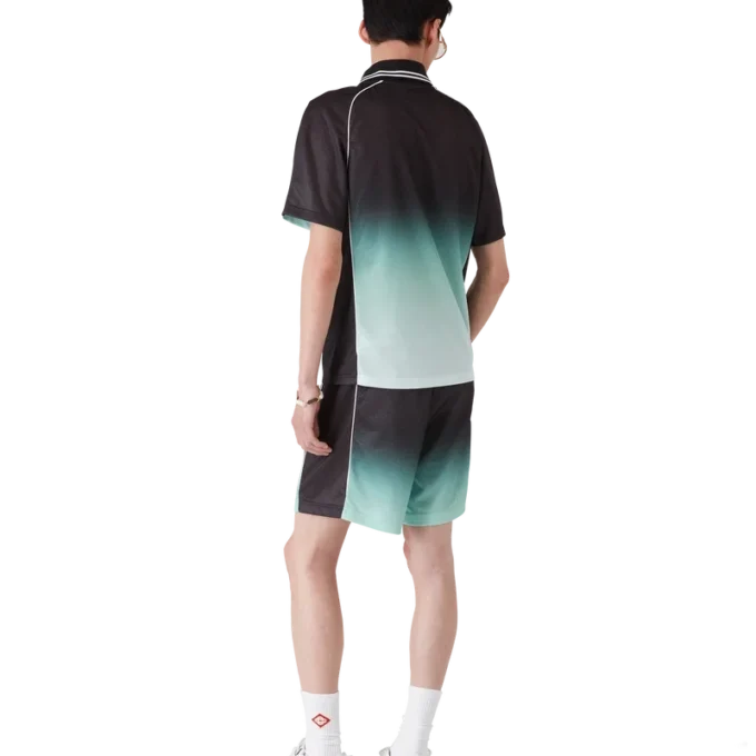 Pantaloncini da calcio in jacquard con monogramma sfumato