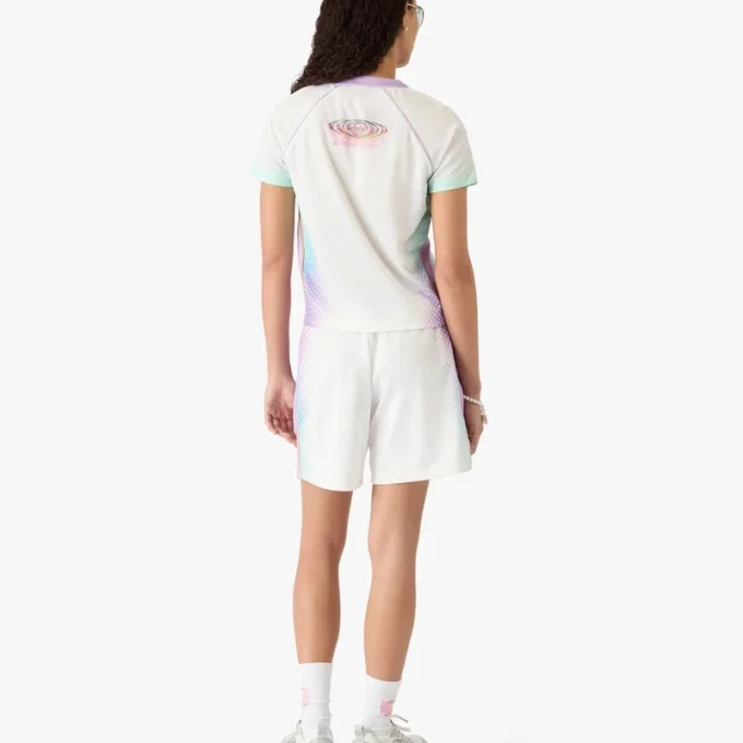 Pantaloncini da calcio in rete con sfumatura vetro