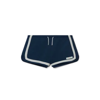 Pantaloncini da corsa con nastro in rete