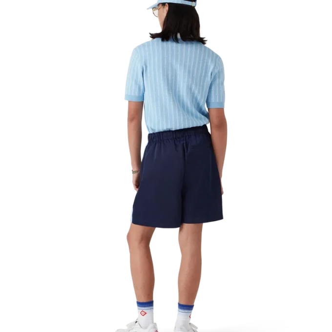 Pantaloncini da ginnastica a righe Laurel