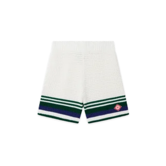 Pantaloncini da tennis all’uncinetto