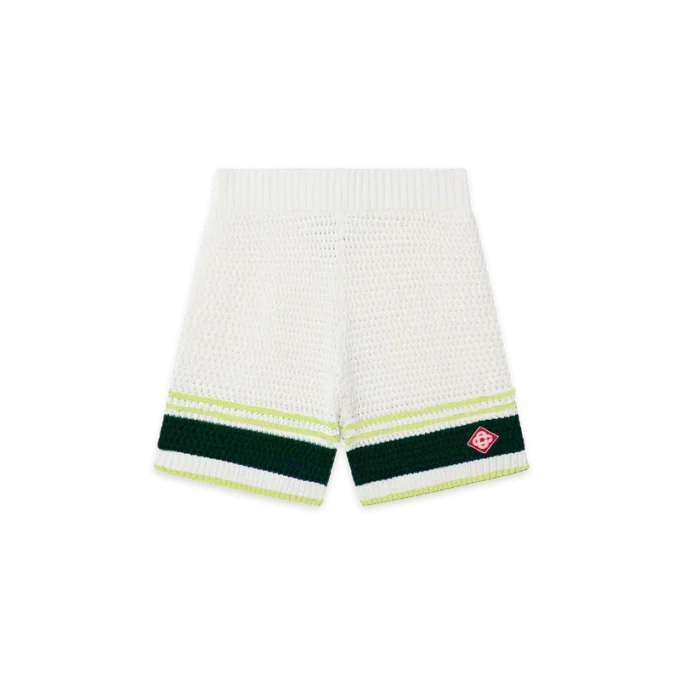Pantaloncini da tennis all’uncinetto