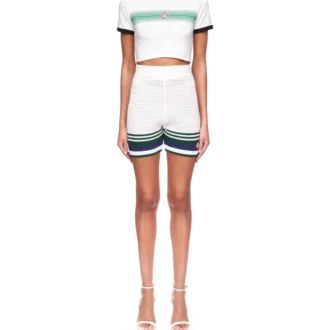 Pantaloncini da tennis all’uncinetto