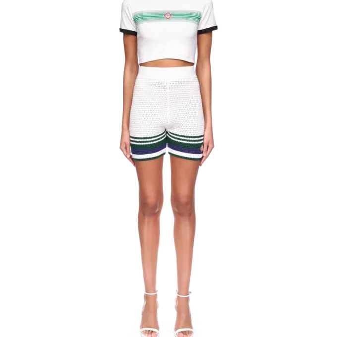 Pantaloncini da tennis all’uncinetto Pantaloncini da tennis all’uncinetto