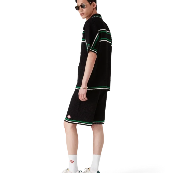 Pantaloncini da tennis all’uncinetto