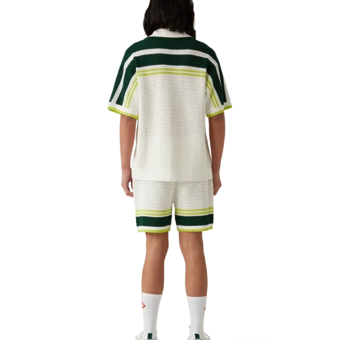 Pantaloncini da tennis all’uncinetto