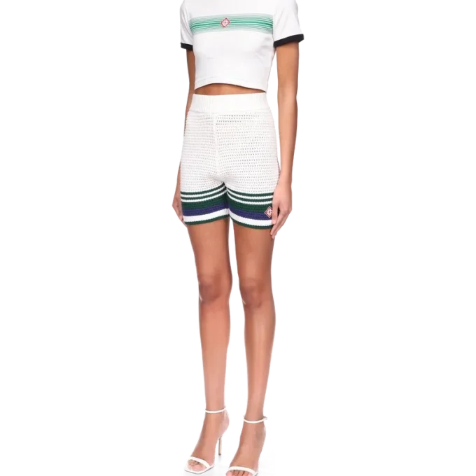 Pantaloncini da tennis all’uncinetto Pantaloncini da tennis all’uncinetto