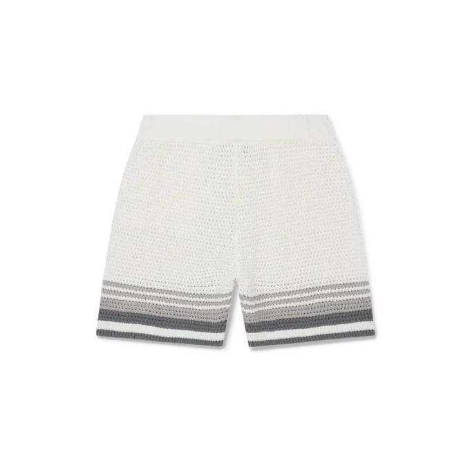 Pantaloncini da tennis all’uncinetto
