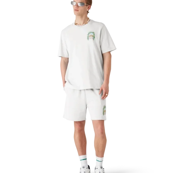 Pantaloncini in felpa grigi L’arche