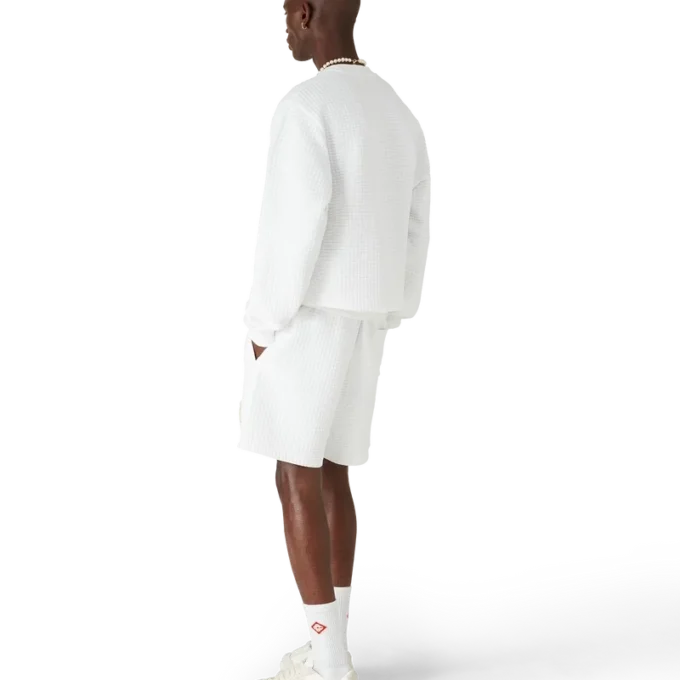 Pantaloncini in felpa trapuntata Tennis Mascot