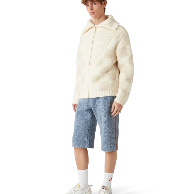 Pantaloncini in jeans Monogram