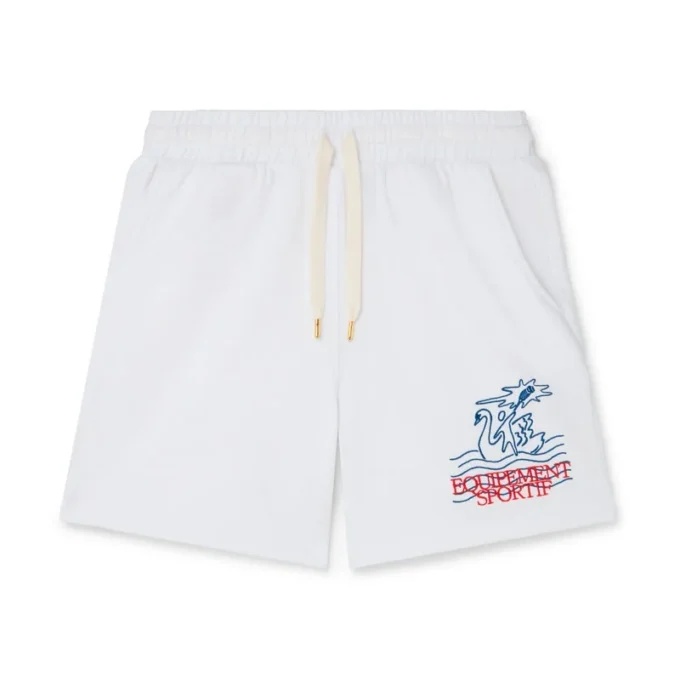 Pantaloncini in jersey ricamati Equipment Sportif