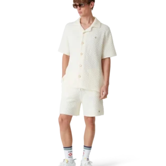 Pantaloncini in maglia testurizzata