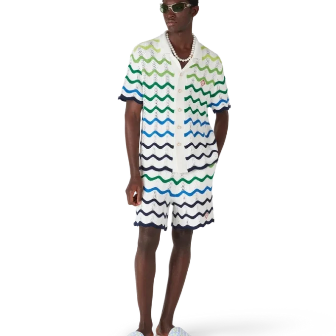 Pantaloncini in maglia Wave