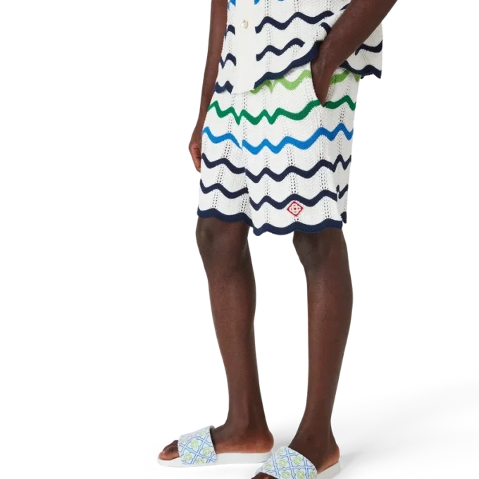 Pantaloncini in maglia Wave