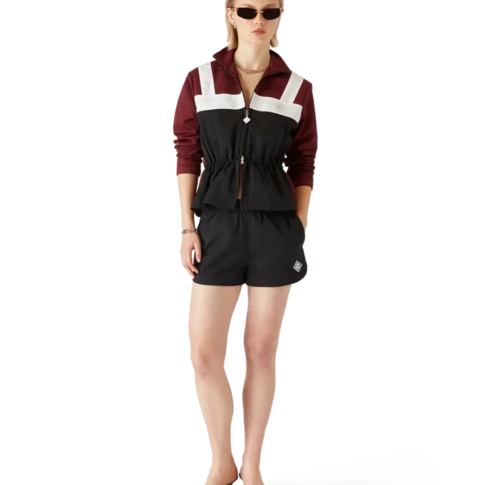 Pantaloncini in nylon con monogramma Pantaloncini in nylon con monogramma