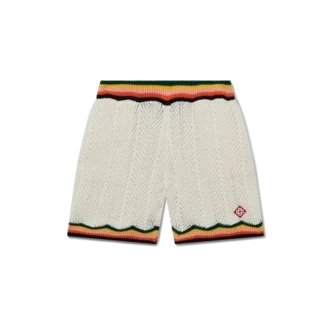 Pantaloncini in pizzo a zig-zag